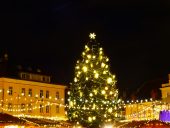 Новогодняя елка на Ратушной площади